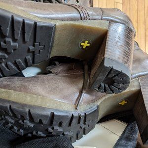 Dr. Martens Brown Diva Darcie High Heeled Boots Size 9